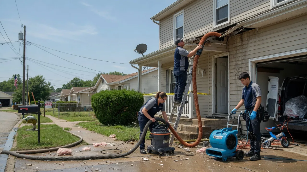 Water Damage Restoration in Taswell, IN near me